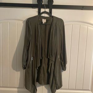 Green cardigan/jacket